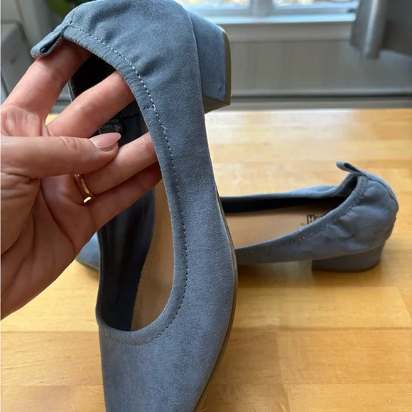 Blue Block Dainty Women's Flats by - Picture 5 of 5